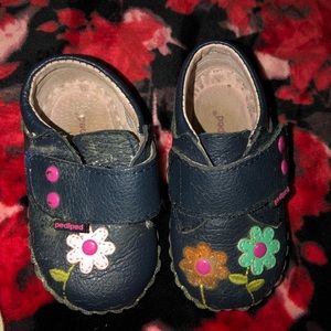 Babygirl Shoes Peds 0-6 months